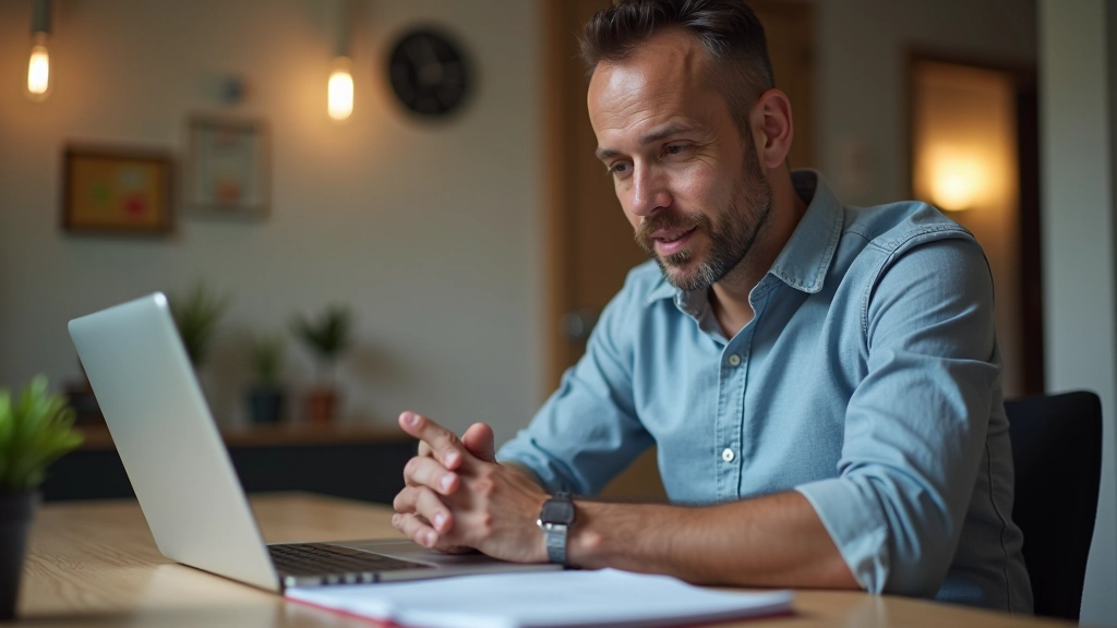 Person using mobile banking app with password manager on laptop representing secure credential management