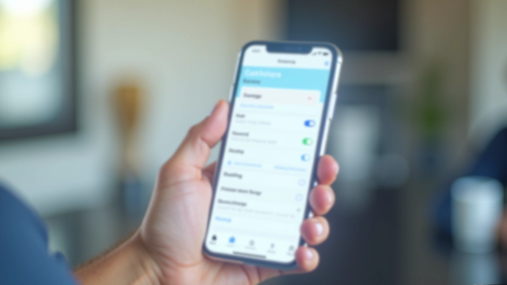 Mobile banking app security settings interface showing two-factor authentication options and device security controls
